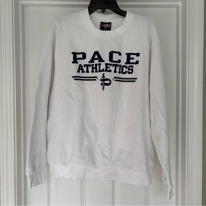 White Men's Pace Academy Sweatshirt